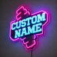 Gym Neon Sign Motivational - Hard Core Wall Light