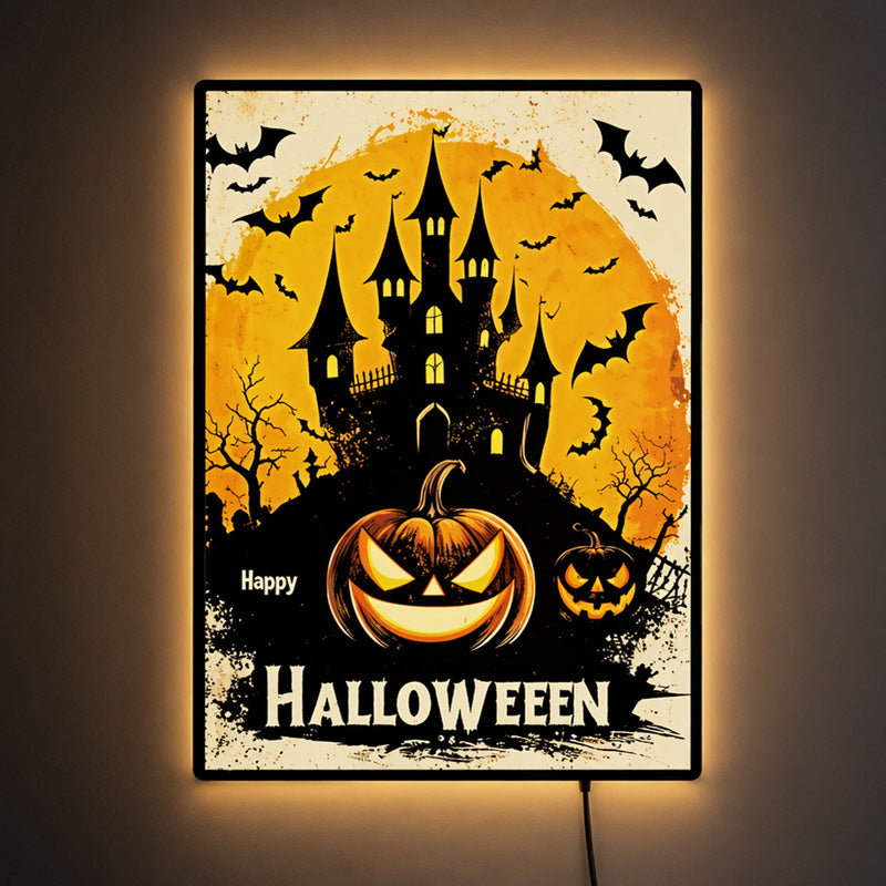 Halloween Ultra-Thin Snap Frame LED Light Box
