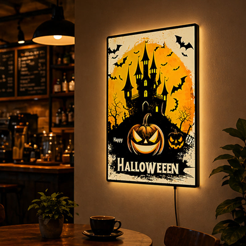 Halloween Ultra-Thin Snap Frame LED Light Box