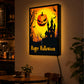 Halloween Ultra-Thin Snap Frame LED Poster Light Box Wall Decor Display