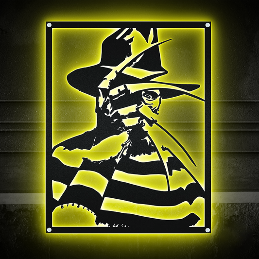 Horror Style But So Amazing - Led Light Metal - Owls Matrix LTD