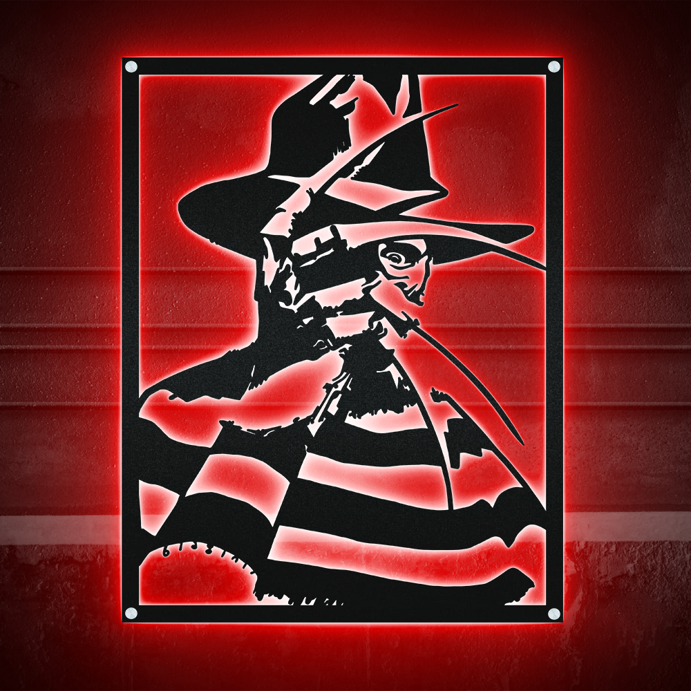 Horror Style But So Amazing - Led Light Metal - Owls Matrix LTD