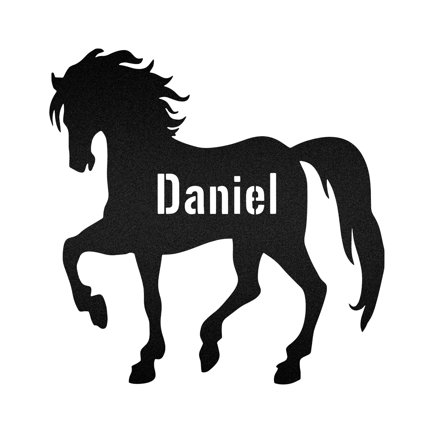 Horse Personalized - Led Light Metal - Owls Matrix LTD