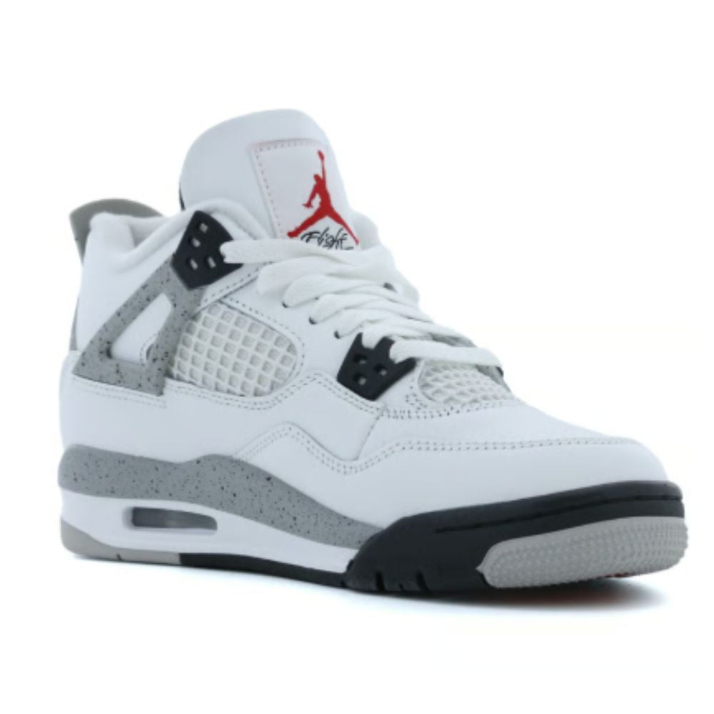 Jordan 4 Retro White Cement (2025) (GS) IB4171-100