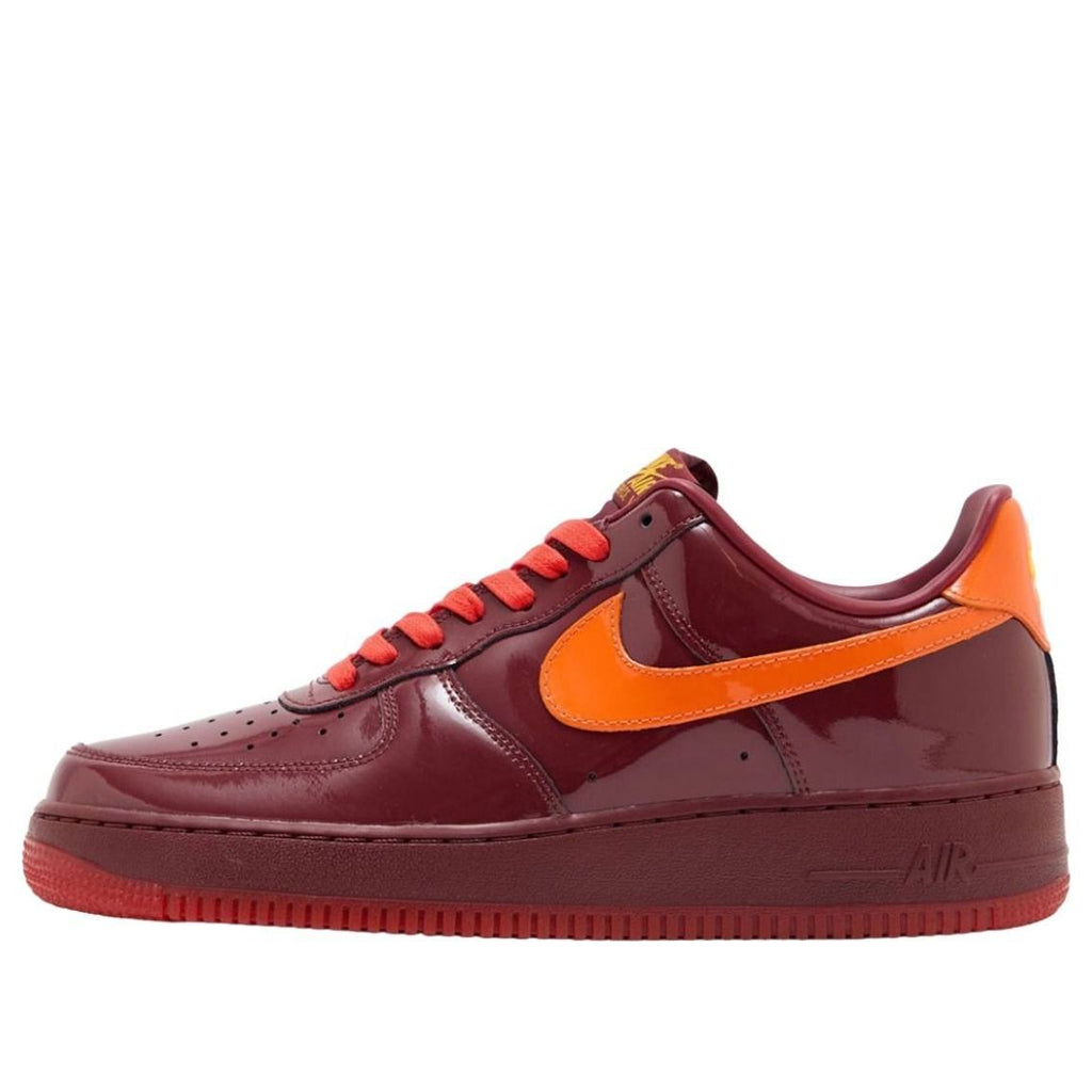 Nike Air Force 1 Low QS Patent Leather Dark Team Red IO4489-601 - LegendifyNow