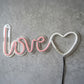 Love Neon Sign – Romantic LED Wall Decor for Bedroom & Couple Room
