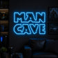 Man Cave Neon Signs - Bold Gamer Lounge Decor