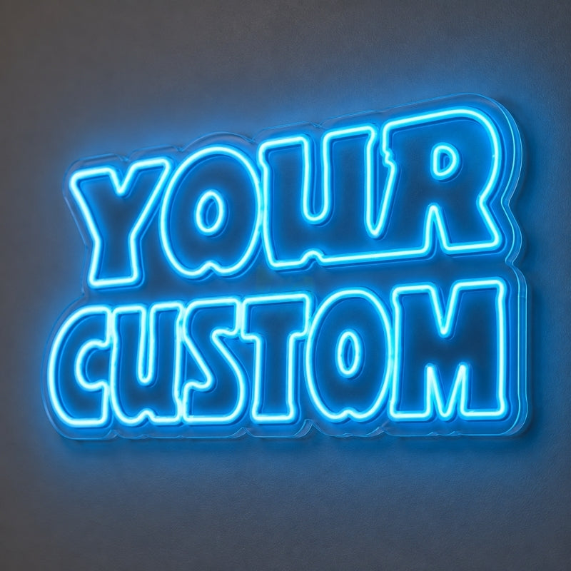 Man Cave Neon Signs - Bold Gamer Lounge Decor
