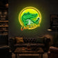Man Cave Neon Signs - Chill Vibes Crocodile Decor