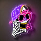 Man Cave Neon Signs - Cool Skull Streetwear Decor