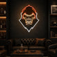 Man Cave Neon Signs - Fierce Gorilla Lounge Wall Decor