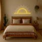Mandala Sun Boho LED Neon Wall Light - LEDTOT
