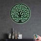 Tree of Life Personalized - Led Light Metal - Owls Matrix LTD