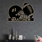 Basketball My Favorite Sport Personalized - Led Light Metal - Owls Matrix LTD