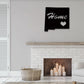 New Mexico Home Is My Love - Led Light Metal - Owls Matrix LTD