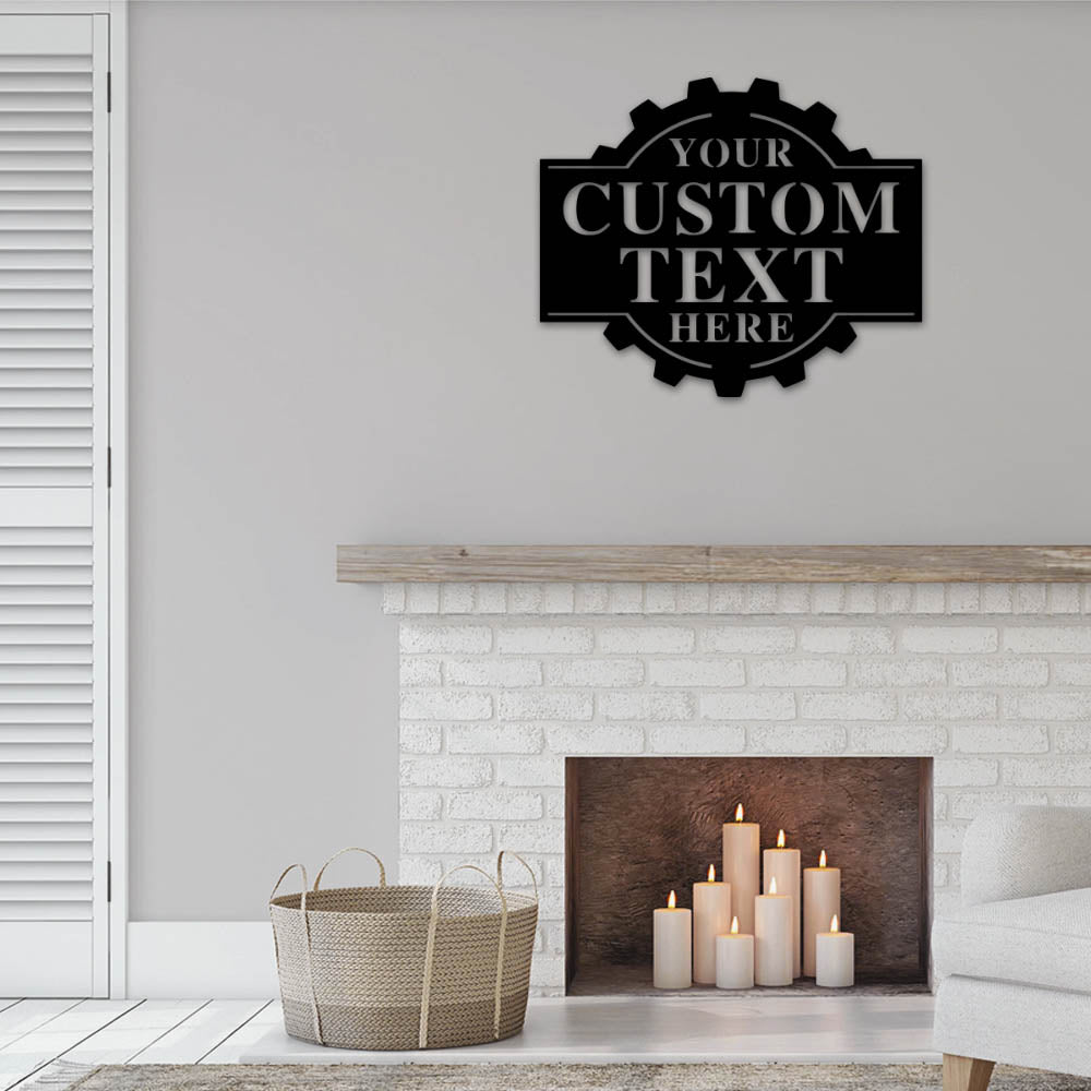 Mechanic Personalized Man Cave - Led Light Metal - Owls Matrix LTD