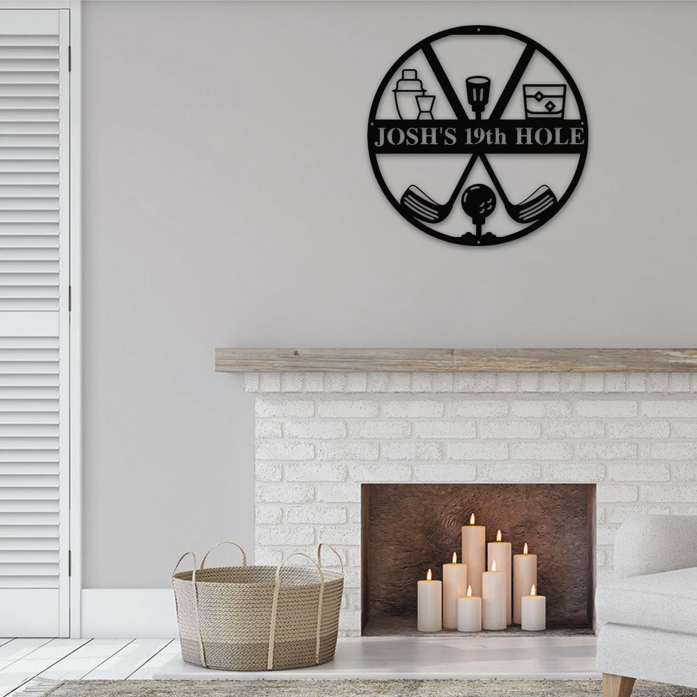 Golf This Is My Favorite Personalized - Led Light Metal - Owls Matrix LTD