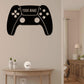 Game Love Play Gaming Personalized - Led Light Metal - Owls Matrix LTD