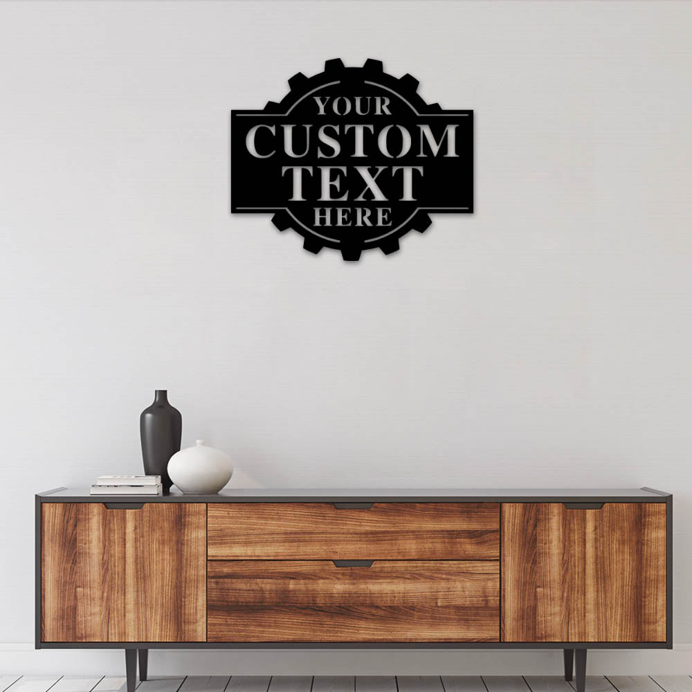 Mechanic Personalized Man Cave - Led Light Metal - Owls Matrix LTD