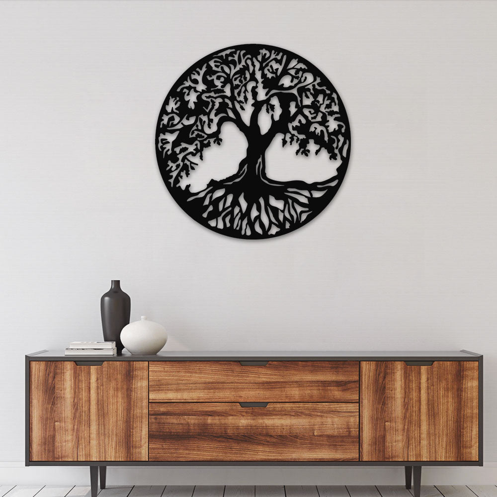 Tree of Life Style - Led Light Metal - Owls Matrix LTD