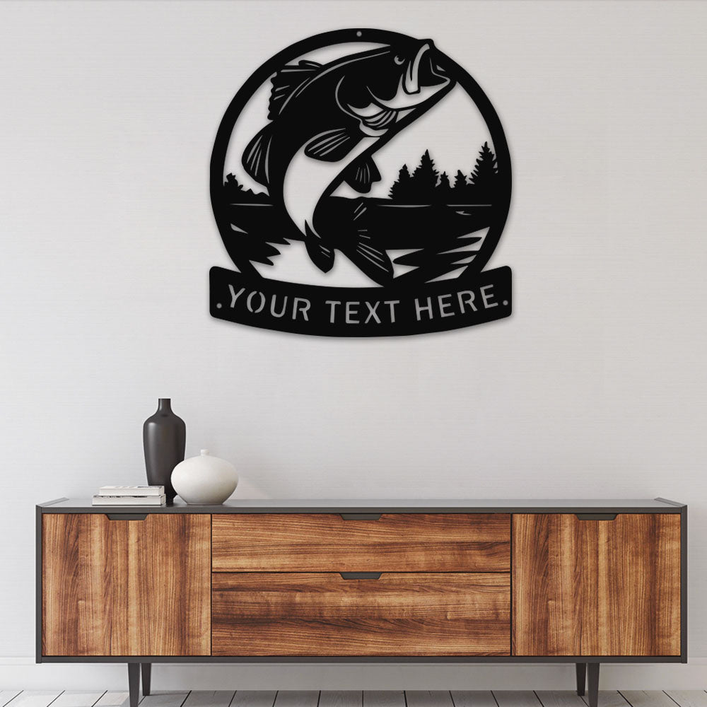 Fishing Is My Therapy Personalized - Led Light Metal - Owls Matrix LTD