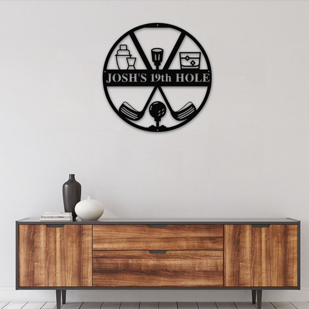 Golf This Is My Favorite Personalized - Led Light Metal - Owls Matrix LTD