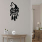 Wolf Dreamcatcher - Led Light Metal - Owls Matrix LTD