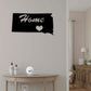 South Dakota Home Is Love - Led Light Metal - Owls Matrix LTD