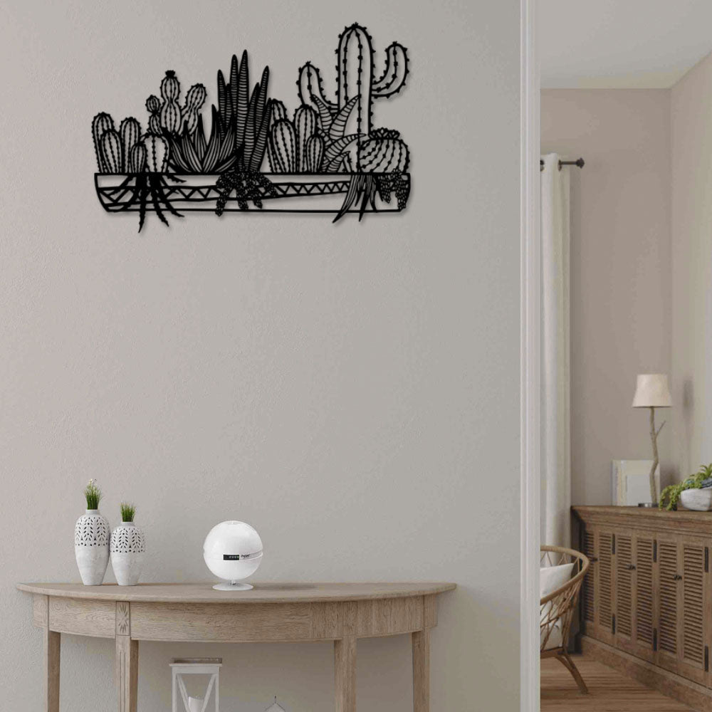 Cactus Style - Led Light Metal - Owls Matrix LTD