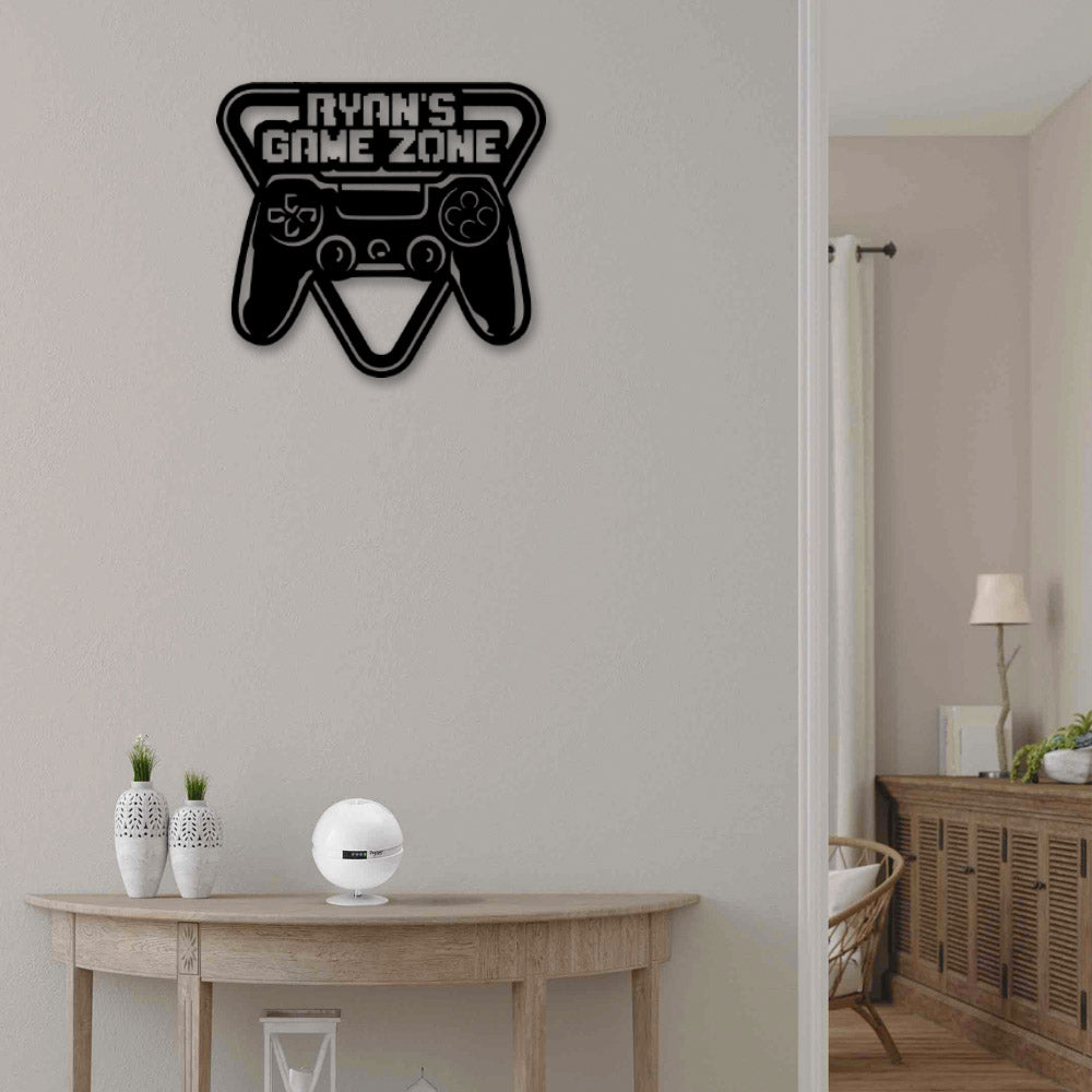 Game Zone Personalized - Led Light Metal - Owls Matrix LTD