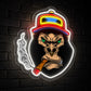 Neon Sign Gift For Men - Cool Monkey LED Wall Light
