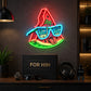Neon Sign Gift For Men - Watermelon LED Wall Light
