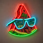 Neon Sign Gift For Men - Watermelon LED Wall Light
