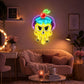 Neon Sign Gift Ideas for Women - Colorful Skull Glow
