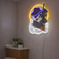 Neon Sign for Bathroom Decor – Panda LED Wall Art Light
