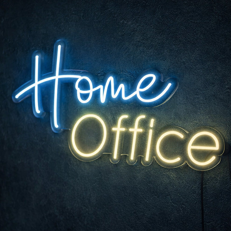 Neon Sign for Home Office - Modern LED Wall Decor