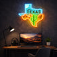 Neon Sign for Home Office – Texas LED Wall Decor