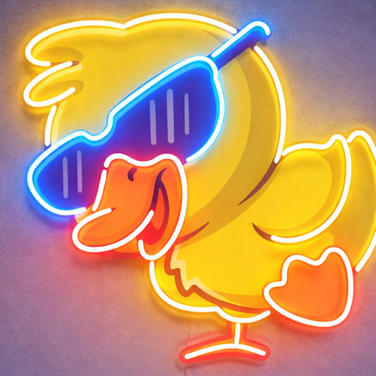 Neon Signs for Kids Room – Cool Duck LED Decor