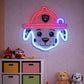 Neon Signs for Kids Room – Fire Dog LED Decor