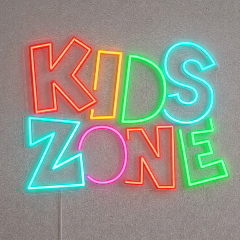 Neon Signs for Kids Room – Kids Zone LED Decor