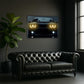 Neon Sports Car LED Wall Art Canvas - LEDTOT