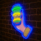Neon Sign For Coffee Shop - Hand Coffee LED Decor