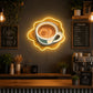 Neon Sign For Coffee Shop - LED Coffee Cup Wall Decor