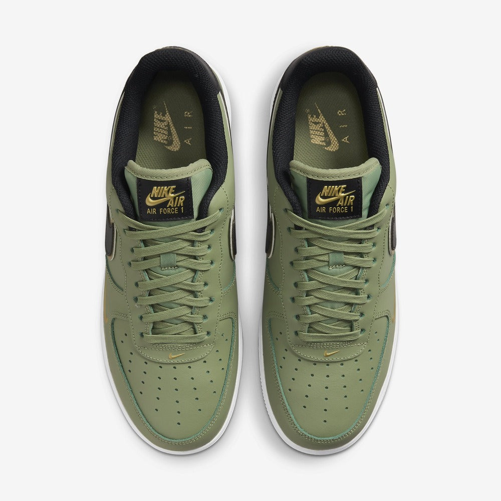 Nike Air Force 1 07 LV8 Metallic Swoosh Pack Oil Green DA8481-300