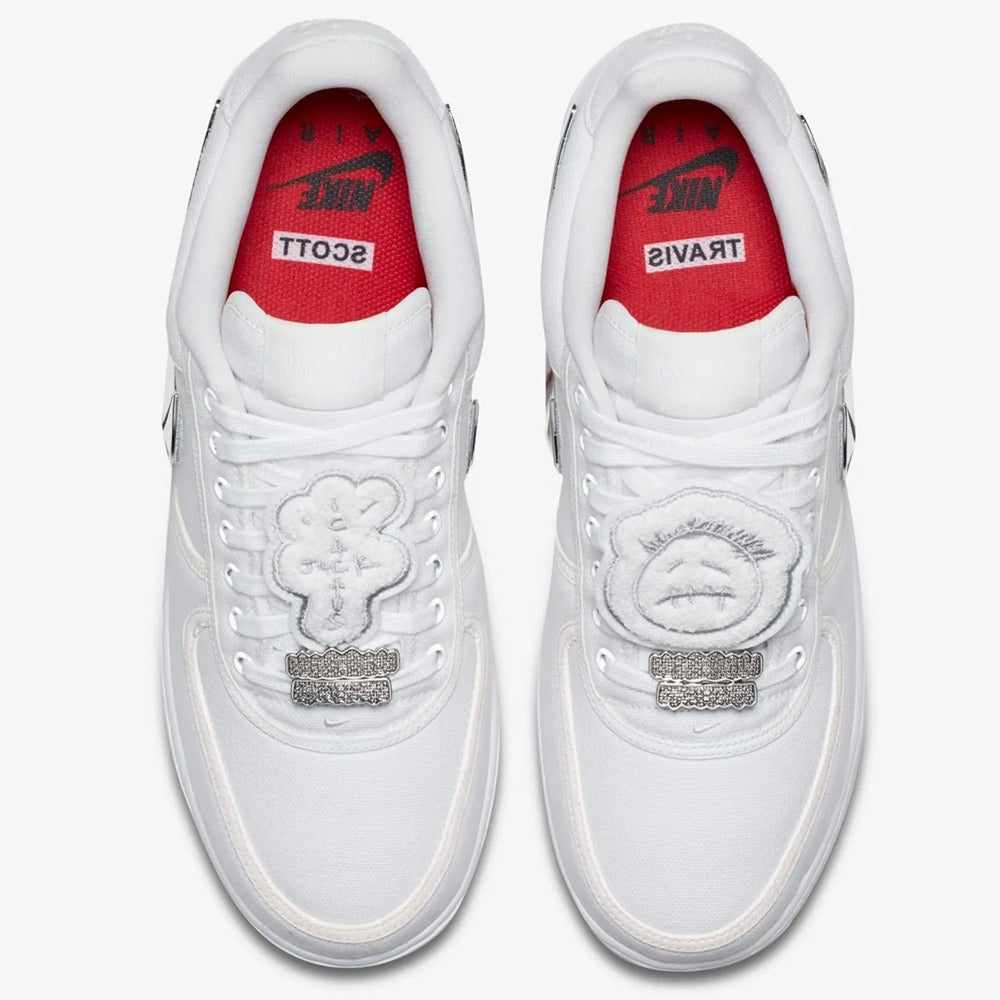 Nike Air Force 1 Low White collab Travis Scott AQ4211-100