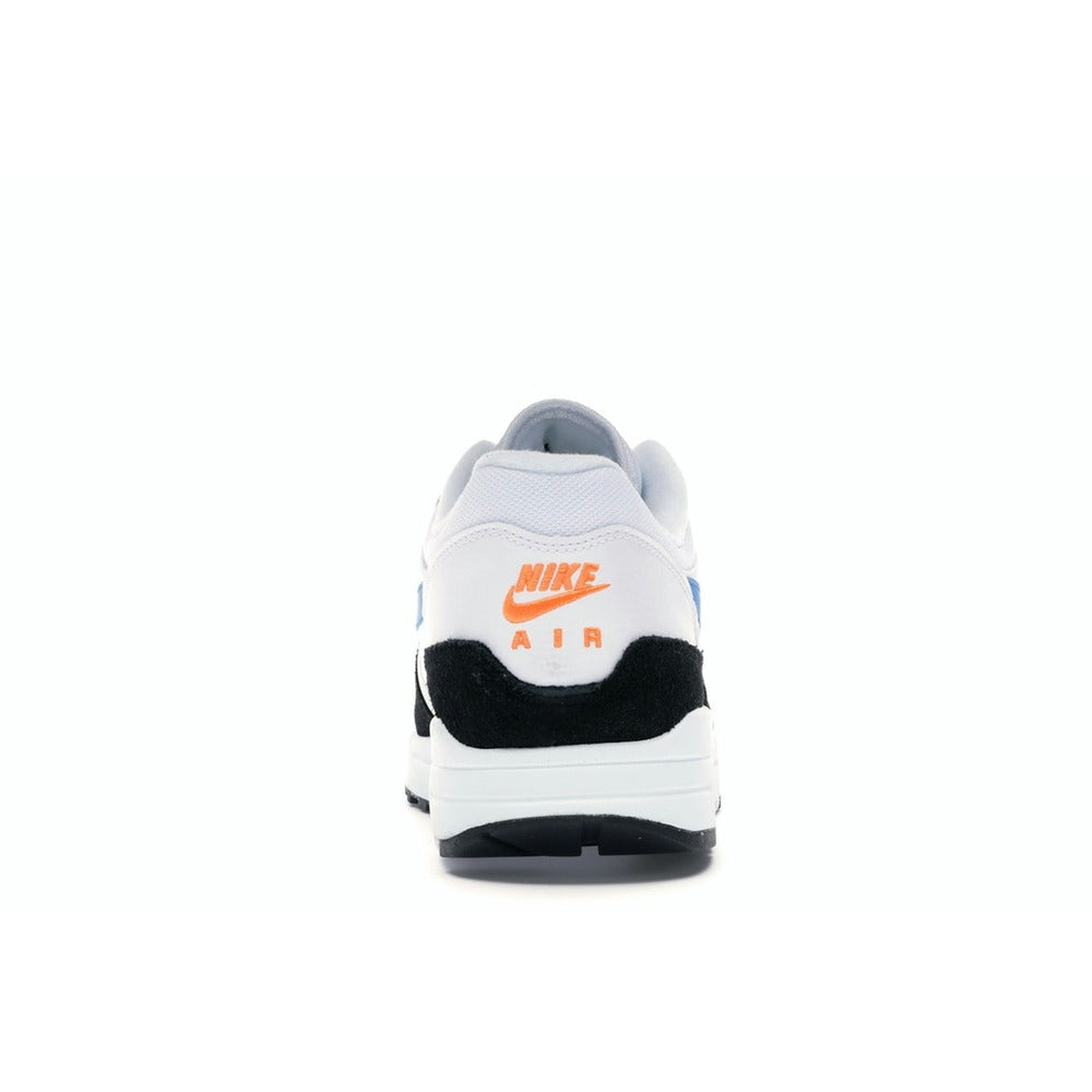 Nike Air Max 1 White-Photo Blue-Black-Total Orange AH8145-112