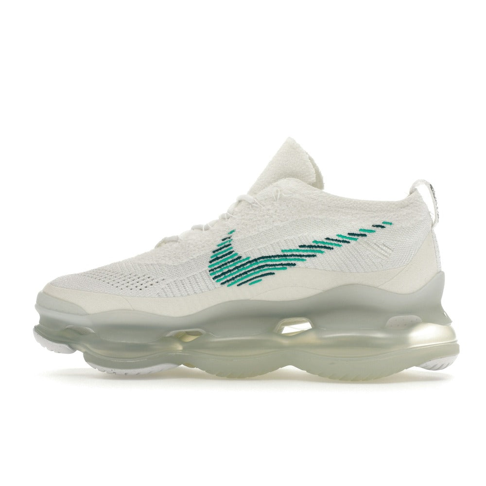 Nike Air Max Scorpion Flyknit White Clear Emerald DJ4701-100