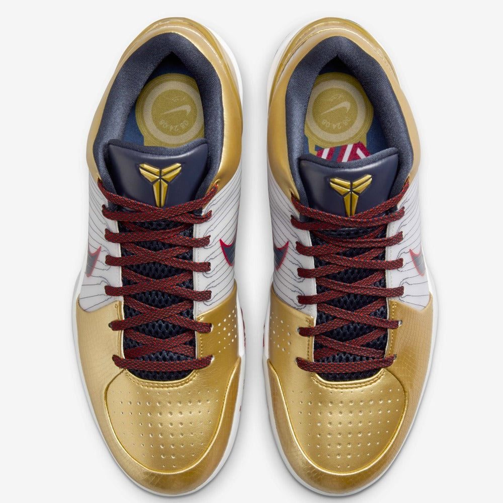 Nike Zoom Kobe 4 Protro Gold Medal (2024 edition) FQ3544-100
