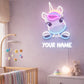 Nursery Neon Sign Night Light - Custom Unicorn Name

