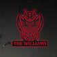 Owl Halloween Personalized - Led Light Metal - Owls Matrix LTD